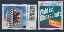 BRD 3633,3634 (kompl.Ausg.) Gestempelt 2021 Street Art, Wald Ist Klimaschutz (10351924 - Used Stamps