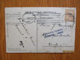 1919 FINLAND TO ESTONIA , MILITARY CENSOR HELSINKI  , 19-1 - Altri & Non Classificati