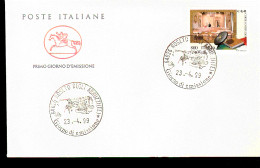 1999 ANNULLO FDC  ``Le Istituzioni’’. 6ª Serie. Corte Costituzionale. - Autres & Non Classés