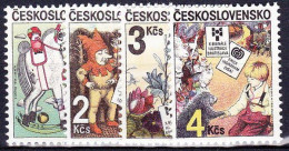 ** Tchécoslovaquie 1985 Mi 2827-30 (Yv 2641-4), (MNH)** - Unused Stamps