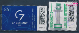 BRD 3694,3696 (kompl.Ausg.) Gestempelt 2022 G7-Präsidentschaft, Leuchtturm (10351905 - Oblitérés