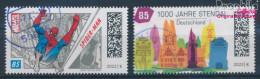 BRD 3697,3698 (kompl.Ausg.) Gestempelt 2022 Spider-Man, Stendal (10351904 - Used Stamps