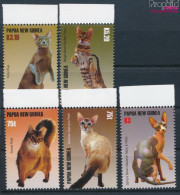 Papua-Neuguinea 1156-1160 (kompl.Ausg.) Postfrisch 2005 Katzen (10348016 - Papua Nuova Guinea