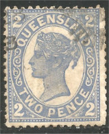 752 Queensland TWO PENCE (QUE-15) - Usati