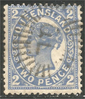 752 Queensland TWO PENCE (QUE-13) - Usados