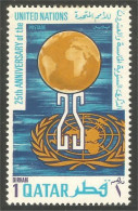 750 Qatar United Nations Unies MH * Neuf CH Légère (QAT-89) - UNO