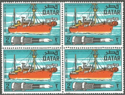 750 Qatar Cable Ship Submarine Cable MNH ** Neuf SC (QAT-86c) - Ships