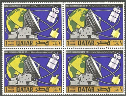 750 Qatar Satellite Tracking Telecommunications MNH ** Neuf SC (QAT-85a) - Qatar
