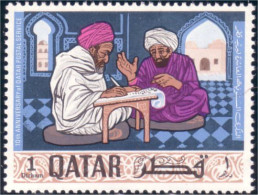 750 Qatar UPU Writer Ecrivain MNH ** Neuf SC (QAT-3) - U.P.U.