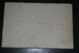 Ancienne Carte Topographique Papier BRUXELLES Institut Cartographique Militaire ? Plan Stafkaart Kaart Brussel Mechelen - Topographical Maps