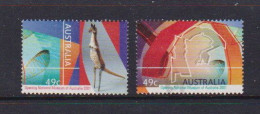 AUSTRALIA    2001    Opening  Of  National  Museum   Set  Of  2    USED - Gebruikt