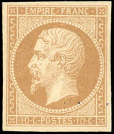 * 13A - 10c. Bistre. B. - 1853-1860 Napoléon III.