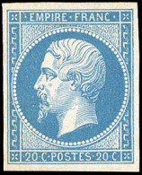 * 14B - 20c. Bleu. B. - 1853-1860 Napoléon III.