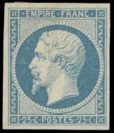 * 15 - 25c. Bleu. Très Frais. SUP. - 1853-1860 Napoleone III