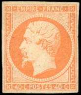 * 16 - 40c. Orange. TB. - 1853-1860 Napoleone III