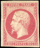 * 17B - 80c. Rose. Signé Georges BEHR. B. - 1853-1860 Napoléon III