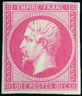 * 17Ba - 80c. Rose Vif. TB. - 1853-1860 Napoléon III