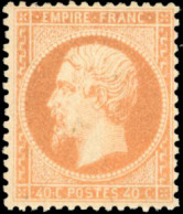 ** 23 - 40c. Orange. Bien Centré. SUP. - 1862 Napoleon III