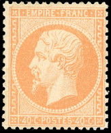 ** 23 - 40c. Orange. Très Frais. TB. - 1862 Napoleon III