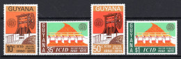 Guyana 1975 Silver Jubilee Of International Comission On Irrigation Set MNH (SG 625-628) - Guyana (1966-...)