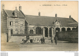 LONGUEAU LA MAIRIE L'ECOLE ET RONDE ENFANTINE - Longueau