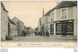 SAMOIS SUR SEINE LA RUE NATIONALE - Samois