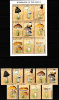 ST. VINCENT  1998  MNH  "MUSHROOMS" - Mushrooms