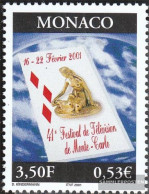 Monaco 2547 (complete Issue) Unmounted Mint / Never Hinged 2001 Fernsehfestival - Ungebraucht