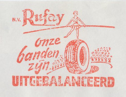 Meter Cover Netherlands 1966 Circus Performer - Balancing - Tire - Circus