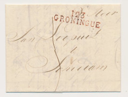 123 GRONINGUE - Schiedam 1811  - ...-1852 Voorlopers