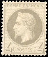 * 27B - 4c. Gris. Bon Centrage. SUP. - 1863-1870 Napoleon III With Laurels