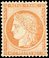 * 38 -  40c. Orange. TB. - 1870 Assedio Di Parigi