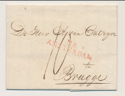 118 AMSTERDAM - Brugge 1812 - ...-1852 Préphilatélie