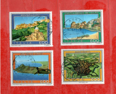 (Fr) Italia ° -1990 - TURISTICA,  Unif. 1944 à 1947. - 1981-90: Usados