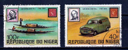 Niger - 1979 - N°Yv. 477 à 478 - Rowland Hill - Níger (1960-...)