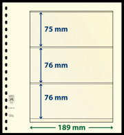 Lindner DT - Blanko Blätter DT802310P (5er Packung) Neu ( - Fogli Bianchi