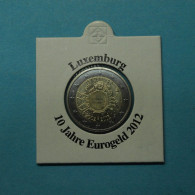 Luxemburg 2012 2 Euro 10 Jahre Euro Bargeld ST (M5343 - Luxembourg