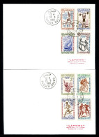 Marokko 462-469 Tanger, Olympia 1960 Rom Ersttagesbrief/FDC #JS121 - Marokko (1956-...)