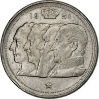 Belgique, 100 Francs, 100 Frank, 1951, Argent, TTB, KM:139.1 - 100 Franc