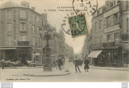 FLERS PLACE CENTRALE  ET GRANDE RUE - Flers