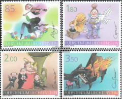 Liechtenstein 1438-1441 (complete Issue) Unmounted Mint / Never Hinged 2007 Music - Unused Stamps