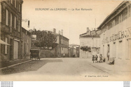 BEAUMONT DE LOMAGNE LA RUE NATIONALE - Beaumont De Lomagne
