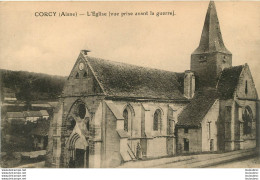 CORCY EGLISE AVANT LA GUERRE - Autres & Non Classés