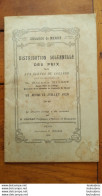 COLLEGE DE MEAUX DISTRIBUTION SOLENNELLE DES PRIX 1934 LIVRET DE 47 PAGES AVEC TOUS LES NOMS - Historical Documents