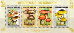 BURUNDI  2014  MNH  "MUSHROOMS" - Pilze