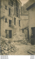 LA COURNEUVE CARTE PHOTO EXPLOSION 1918 - La Courneuve