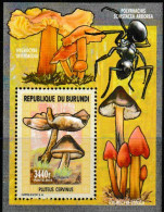 BURUNDI  2014  MNH  "MUSHROOMS" - Pilze