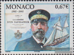 Monaco 2591 (complete Issue) Unmounted Mint / Never Hinged 2002 Prince Albert I. - Unused Stamps