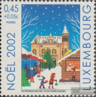 Luxembourg 1592 (complete Issue) Unmounted Mint / Never Hinged 2002 Christmas - Unused Stamps