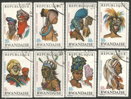 777 Rwanda African Hairdresses Coiffures Africaines (RWA-142) - Costumes